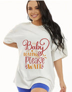 Pregnancy  Oversize Fit Womens T-Shirt