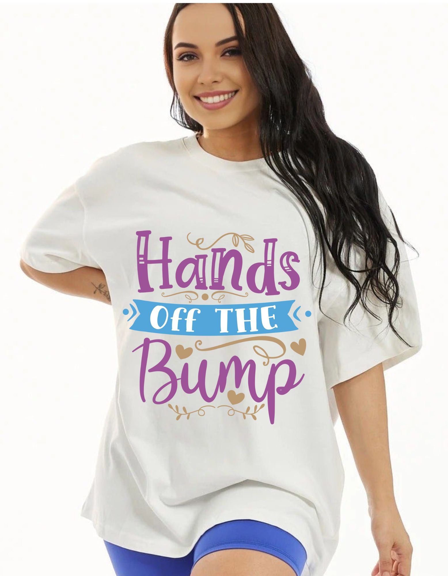 Pregnancy  Oversize Fit Womens T-Shirt