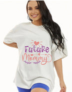 Pregnancy  Oversize Fit Womens T-Shirt