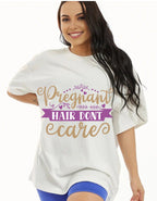 Pregnancy  Oversize Fit Womens T-Shirt