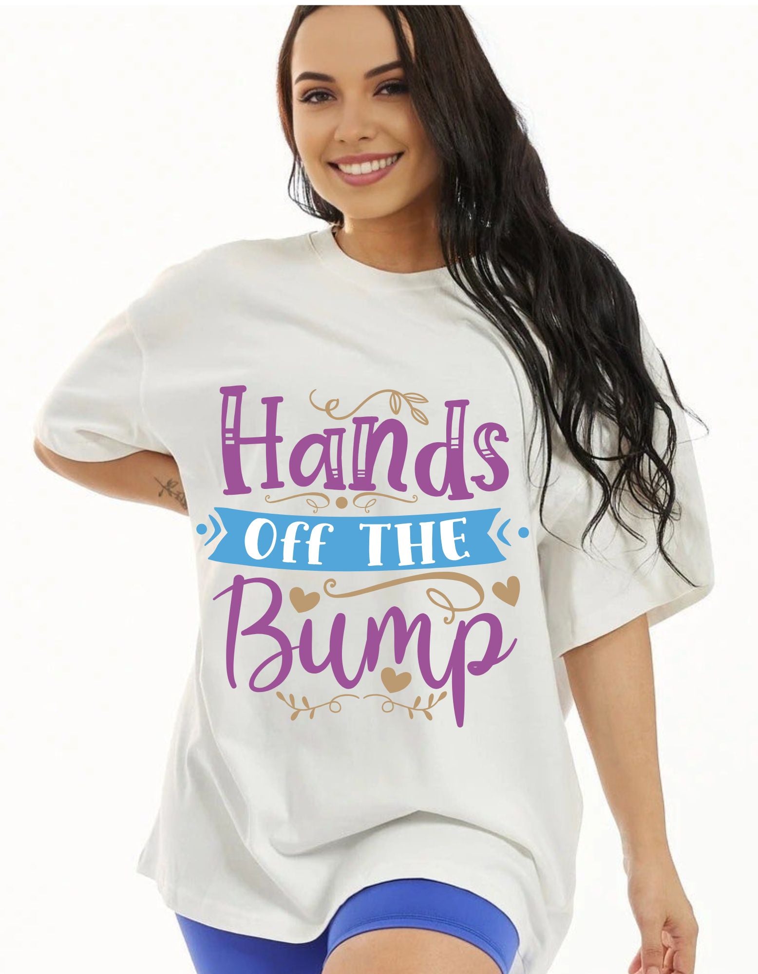 Pregnancy  Oversize Fit Womens T-Shirt