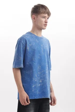 Blue Toned Wash T-Shirt with extra soft and Premium Touch