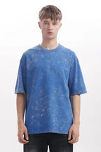Blue Toned Wash T-Shirt with extra soft and Premium Touch