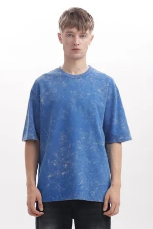 Blue Toned Wash T-Shirt with extra soft and Premium Touch