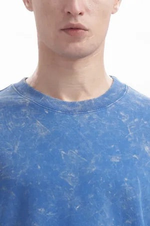 Blue Toned Wash T-Shirt with extra soft and Premium Touch