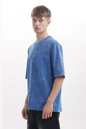 Blue Toned Wash T-Shirt with extra soft and Premium Touch