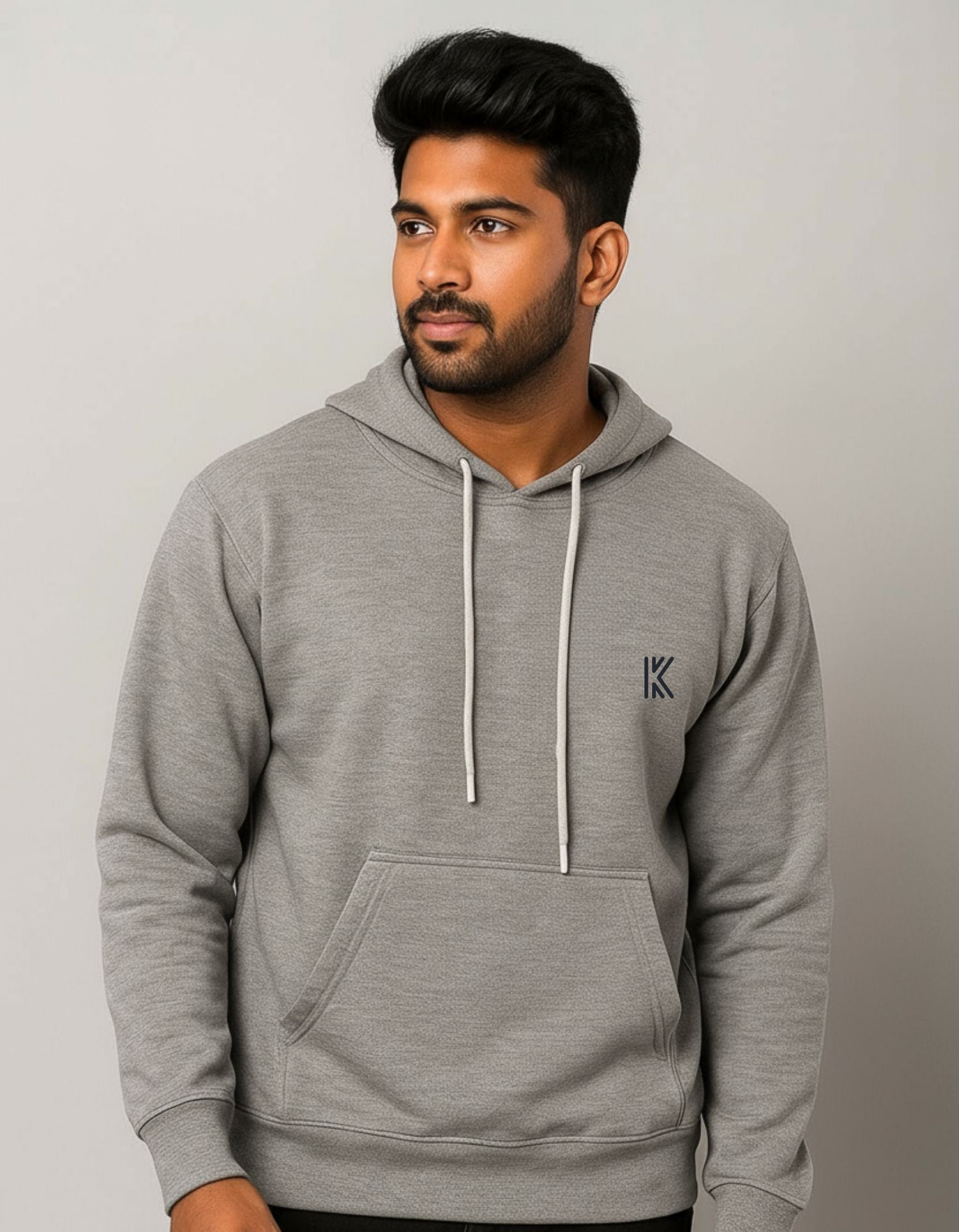 Grey Oversize Hoodie