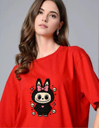Lububu Oversize Tees for Womens