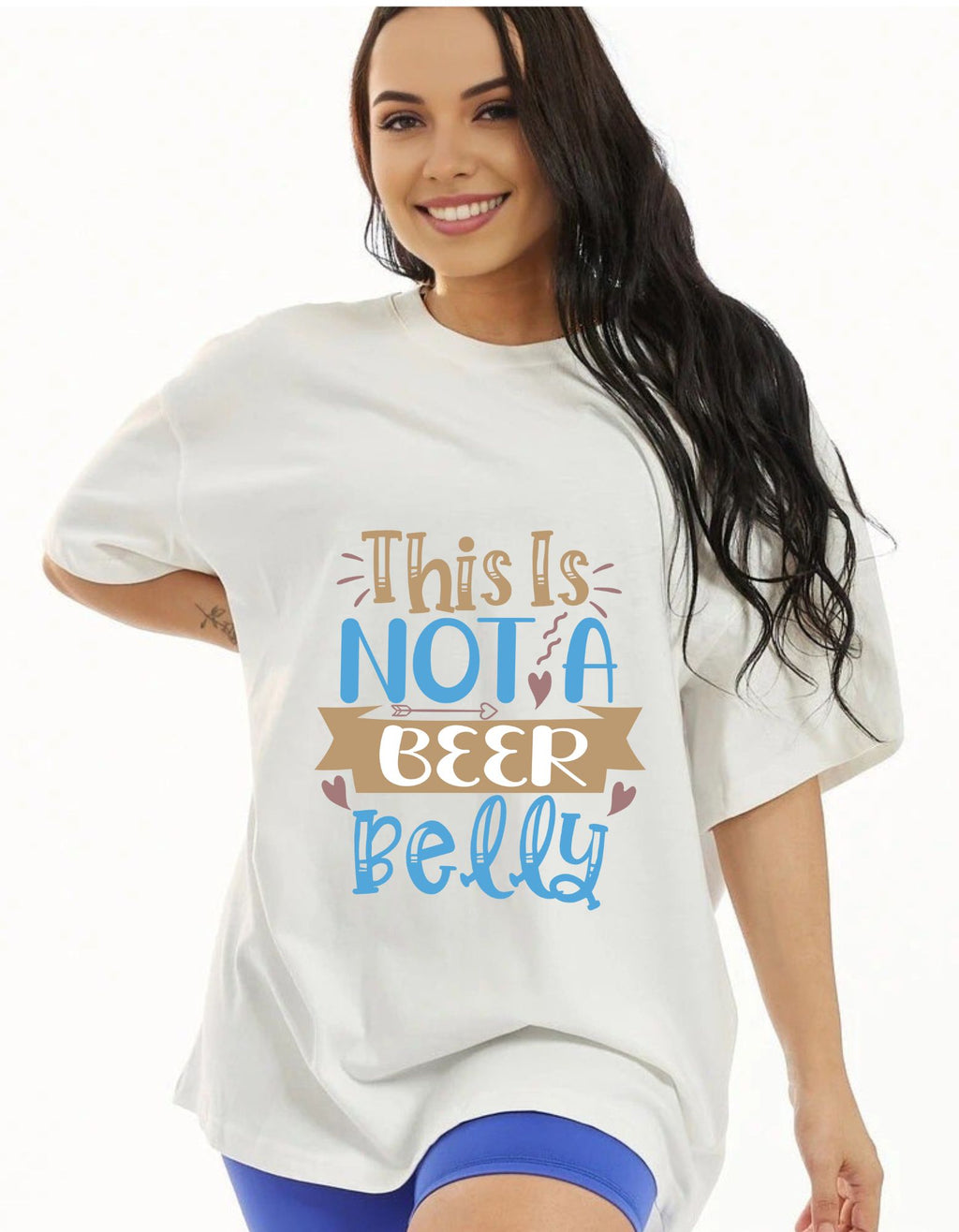 Pregnancy  Oversize Fit Womens T-Shirt