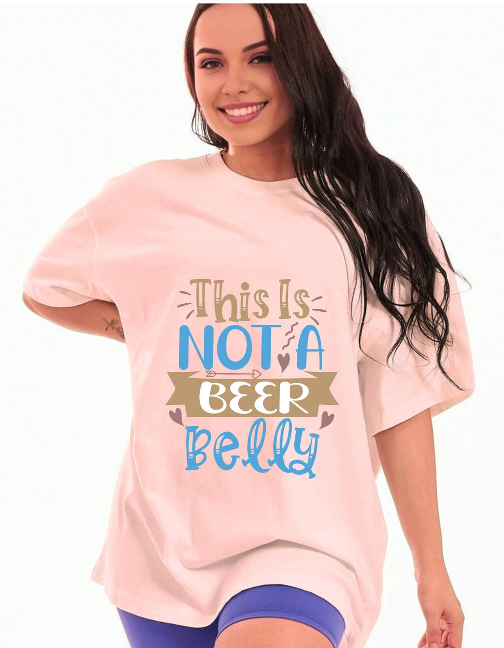 Pregnancy  Oversize Fit Womens T-Shirt