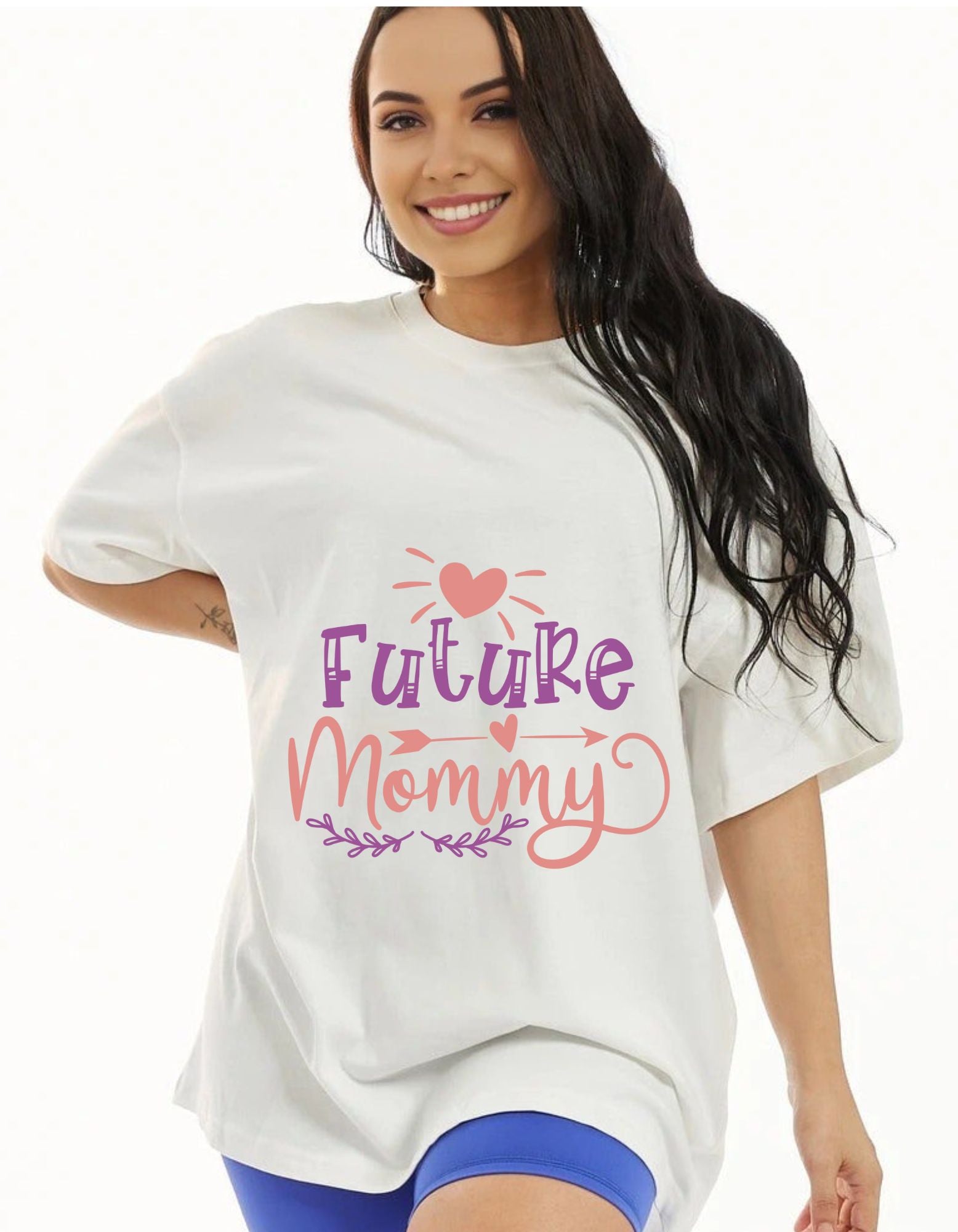 Pregnancy  Oversize Fit Womens T-Shirt