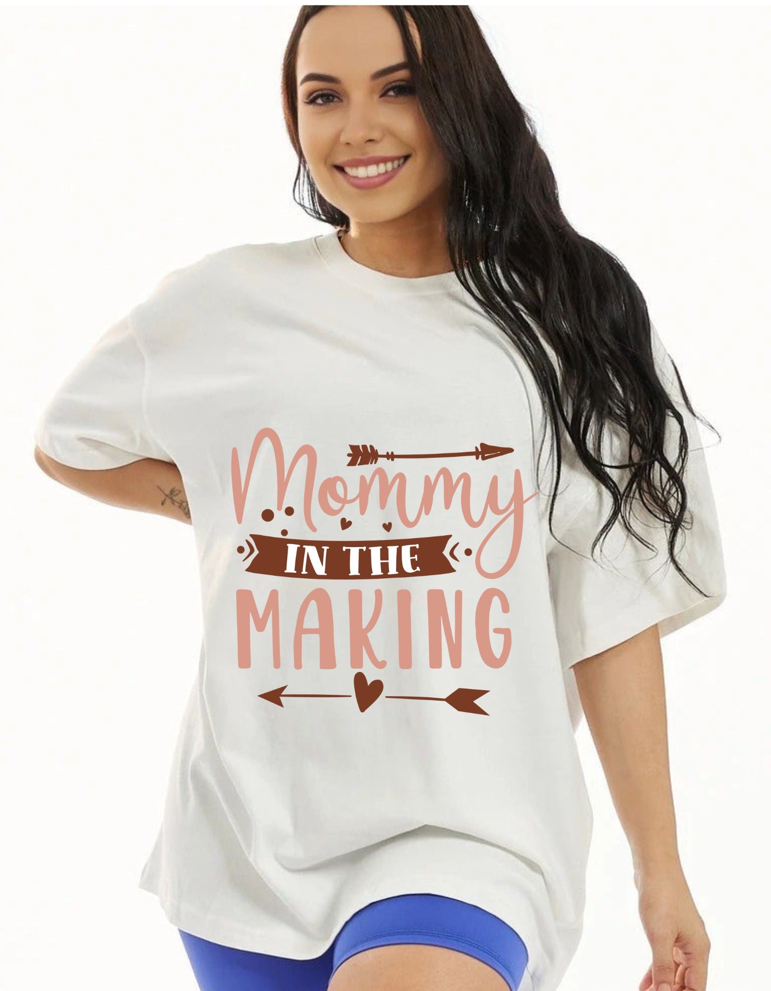 Pregnancy  Oversize Fit Womens T-Shirt