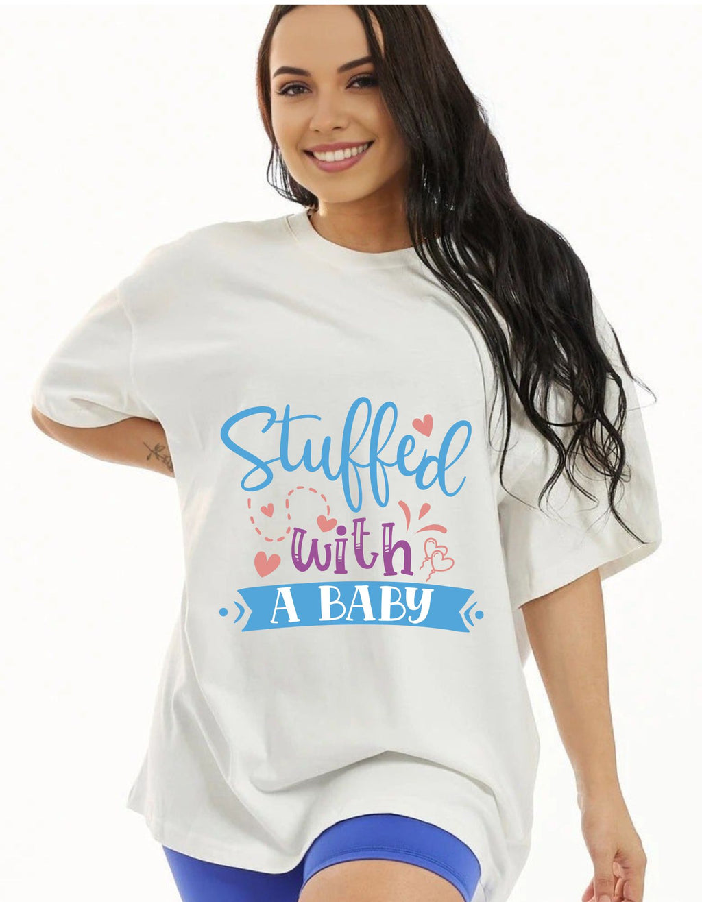 Pregnancy  Oversize Fit Womens T-Shirt