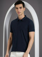 Classic Premium Polo T-Shirt Navy Blue