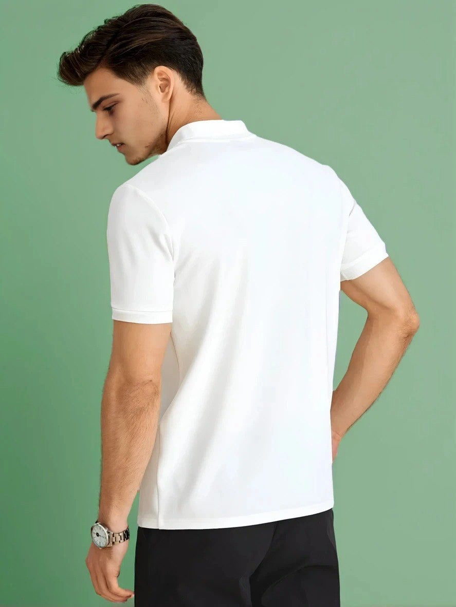 Classic Premium Polo T-Shirt White