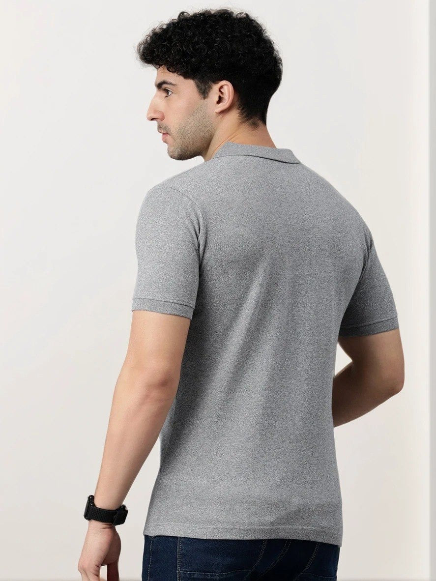 Classic Premium Polo T-Shirt Gray