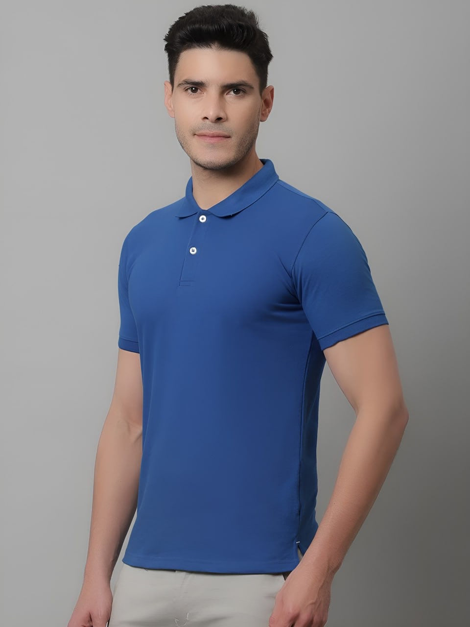 Classic Premium Polo T-Shirt Blue