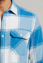 Stylish Cotton Jute Check Shirt