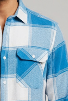 Stylish Cotton Jute Check Shirt