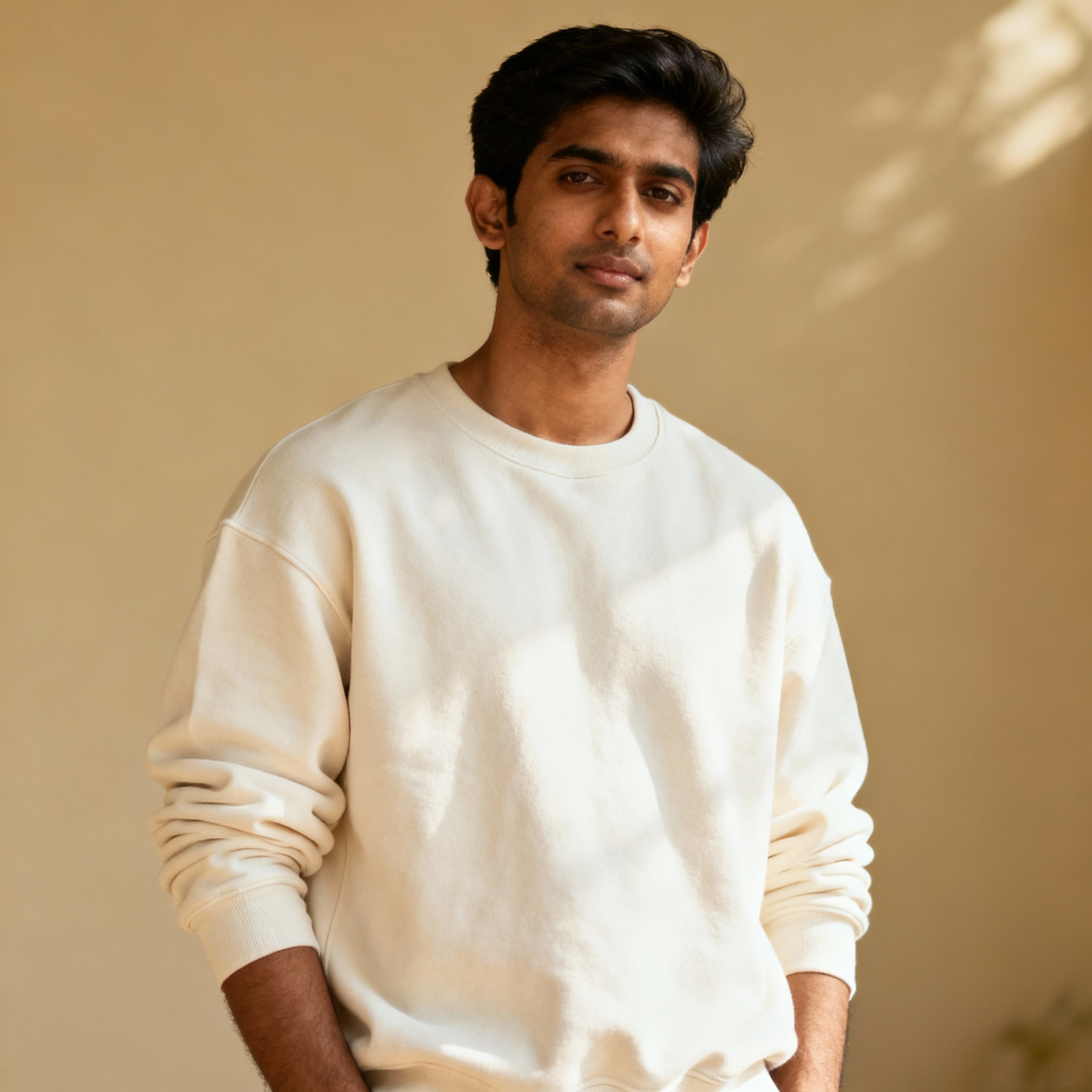 Red Regular Fit Sweatshirt