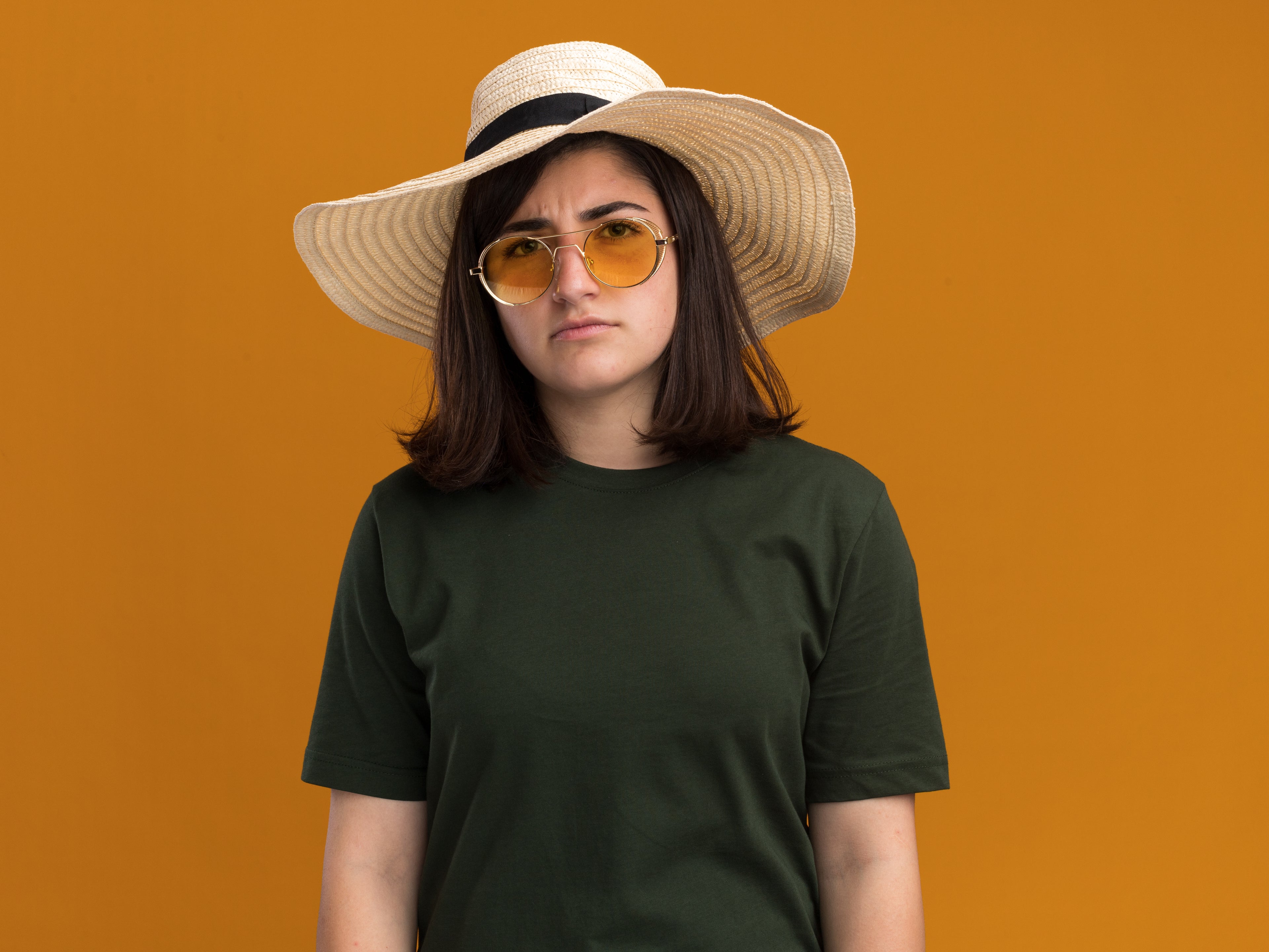 Bottle Green Boyfriend Fit Womens T-Shirt